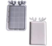 Moule en silicone en forme de bois de cerf - Moule décoratif pour plateaux | Moules en silicone faciles à utiliser pour créer des plateaux décoratifs