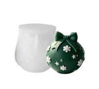 Moule en silicone en forme de boule de Noël | Moule en forme de flocon de | Moules de fabrication de bougies pour Noël, Noël, vacances, bureau, décoration d'intérieur