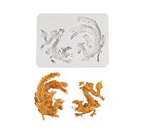 Moule en silicone en forme de dragon pour les amateurs de pâtisserie