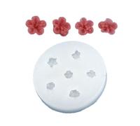 Moule en silicone en forme de fleur détaillée pour la création de résine