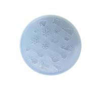 Moule en silicone en forme de flocons de neige de Noël pour résine | Silicone de qualité alimentaire avec moule réutilisable en forme de flocon de neige d'hiver pour les projets de vacances