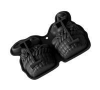 Moule en silicone en forme de lièvre facile à démouler | Résistant à la température pour faire des fondants au chocolat, du savon et des décorations de gâteaux en résine