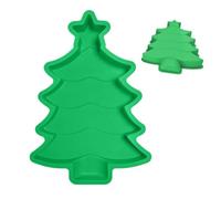 Moule en silicone en forme de sapin de Noël Moules 3D antiadhésifs pour | Ustensile de cuisson au four pour les fêtes de Noël, réunions familiales, cuisine maison