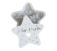 Moule en silicone en forme d'étoile Formes saisonnières à couler sur table, | Empreinte Figure Étoile En Silicone Pour jardin, bonbons, chocolat, savon, desserts, f UN