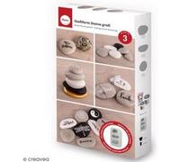 Moule en silicone - Grands galets - 3 pcs G