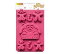 Moule En Silicone La Famille Gingerbread
