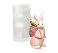 Moule En Silicone Lapin De Pâques Fournitures Moulage Silicone 3D Pâques