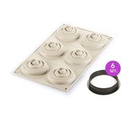 Moule en silicone mini Twist 6 x 8cm