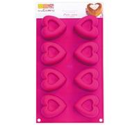 Moule En Silicone Multi 8 Coeurs