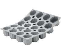 Moule en silicone pour 20 mini-gâteaux, capacité 19 cl