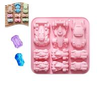 Moule en silicone pour applications de coulée, réutilisable, facile à | Designs originaux de voiture de course pour résine époxy, savon, bougies et desserts - Moule en silicone réutilisable avec