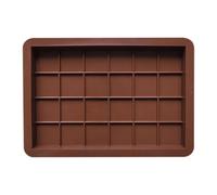 Moule en silicone pour chocolat - Mini grains de café avec cavité, pour chocolat et sucre, fondant à dôme rond en demi-sphère, accessoire de four pour la préparation de gâteaux, outils