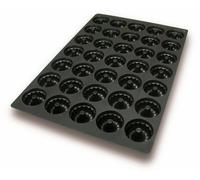 Moule en silicone pour gâteaux, dimensions 175x300x30 - capacité pour 35 moules