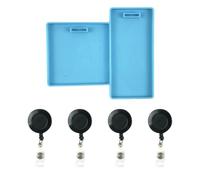 Moule en Silicone pour Porte-carte D’identité Rectangulaire, Lot 5 Pièces
