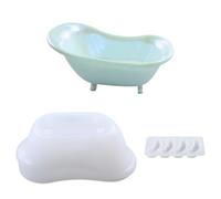 Moule en silicone pour porte-savon, moule en silicone de type baignoire pour le moulage de résine | Moule en silicone pour résine époxy, moule en silicone pour porte-savon, moule pour porte-savon,