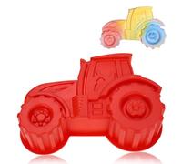 Moule en Silicone pour Voiture, Moule à Gâteau, Moule de Cuisson pour Tracteur 3d, Bricolage, Moule Antiadhésif Étanche, Gâteau pour Enfants, Utilisé pour Faire des Gâteaux, du Pain, du Chocolat