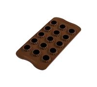 Moule en silicone Silikomart SCG47 3d Choco Flame Marron 11x3,5x24 cm