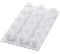 Moule en silicone Unyqoos® avec 15 cavités de Ø 3,9 x H 3 cm – 100% silicone platine réticulé de qualité alimentaire, adapté au four, au micro-ondes, au congélateur et lavable au lave-vaisselle, idéal