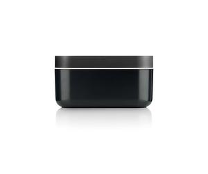 Moule et bac à glaçons Ice Box en silicone souple et plastique noir 132 glaçons Lékué