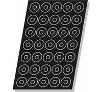 Moule Flexipan® Plaque Silicone 24 à 60 Savarins Ronds Pujadas G