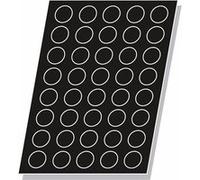Moule Flexipan® Plaque Silicone 24 à 60 Tartelettes Rondes Pujadas G