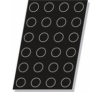 Moule Flexipan® Plaque Silicone 24 Cylindres Pujadas G