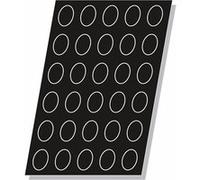 Moule Flexipan® Plaque Silicone 30 Gâteaux Ovales 70 x 50 mm Pujadas G