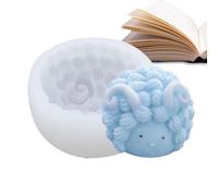 Moule fondant de mouton, moule à chocolat mouton - Moule à bonbons en silicone pour bricolage, moule artisanal pour animaux de Pâques,Outils de cuisson, en Silicone pour faire des gâteaux, choco