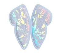 Moule holographique en résine moulée pour colliers, pendentifs, moules époxy en forme de papillon, parfait pour la fabrication de bijoux, porte-clés, papillon en silicone