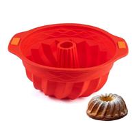 Moule Kouglof, Moule Cake 24 cm, Moules Kouglof Silicone | Moule à gugelhupf en silicone - Grand moule à gugelhup - Pour gâteaux, tartes, pains