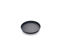 Tourtière Ronde Cannelée - Antiadhérente - Fond Fixe - Ø220/200 Mm H25 Mm