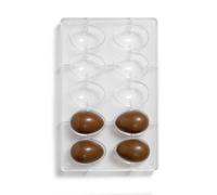 Moule Oeuf en polycarbonate x 10 cavités 30 g Decora