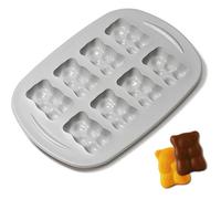 Moule Ourson Silicone Gâteau Enfant - Compatible Cake Factory 8 empreintes nounours armature métallique - Goûter gâteau