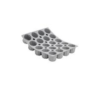 Moule pour 20 mini cannelés bordelais en silicone elastomoule - - Gris - Silicone