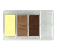 Moule pour chocolat - DECORA - Tablette de bois - 20 x 12 x 2 3 cm - Matière: Autre - Idéal pour chocolats originaux