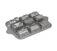 Nordic Ware Moule à gâteau Train Cake Bundt® 9 pièces Argent