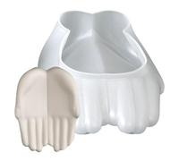 Moule pour plateau manuel Moule pour assiette, supports bougies en forme de | Outil créatif anti-adhésif pour travaux manuels de mariage et de classe