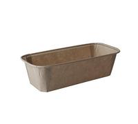 Papstar Moule 'pure' rectangulaire 1.033 ml brun