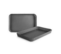 Moule rectangle perforé en acier 31 x 21 cm Ibili