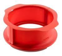 Moule rond 15 cm, rouge, silicone, Lékué