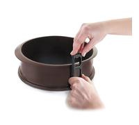 Moule rond 25 cm en silicone avec fond amovible Lacor