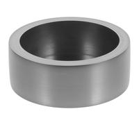 Moule Rond en Graphite 80ml Noir pour Fusion de Cuivre et Métal | Résistant à Corrosion, Dureté, Anti Compression, Usage Expérimental et Électrique, Rangement Facile
