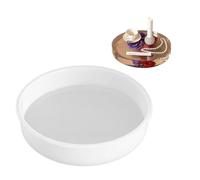 Moule rond en résine de silicone pour serre-livres, pour bougies faites à la main, présentoir de bijoux, coussin de tasse, décoration de la maison et moulage en élastomère en résine époxy