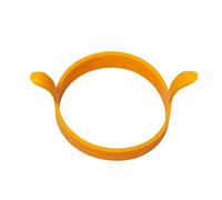 Moule rond en silicone pour œufs frits, réutilisable, moule à omelette rond en silicone, anti-adhésif, moule à crêpes à double oreille, gadget de cuisine pour la maison