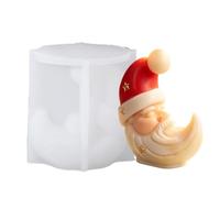 Moule Santa Claus Décoration 3D Santa Claus Lune En Silicone