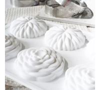 Moule silicone 3D pochage saint-Honoré D7cm Scrapcooking