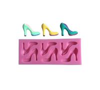 Moule silicone 3D Talons pour pâte à sucre, cake design, décoration gateau...