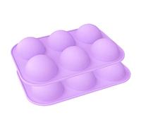 Moule Silicone Demi-Sphère, 2 paquets Silicone Moules de Cuisson, Rond Moule pour la Fabrication de Boule Chocolat, Gâteau, Pudding, Mousse de Dôme
