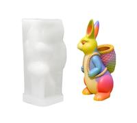 Moule Silicone Lapin de Pâques Fournitures Moulage Silicone 3D Pâques