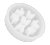 Moule Silicone pour Insert Floral Creux Forme Décoratif | Blanc, Usage DIY Créatif, pour Compositions en Vase, Décoration de Salon et Bureau